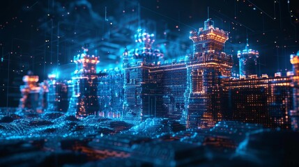 A digital fortress with impenetrable walls