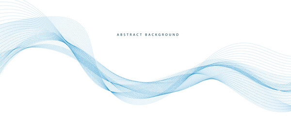 Wall Mural - Abstract blue technology background. EPS10
