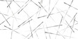 Geometric seamless pattern. Modern stylish texture. Random chaotic lines abstract geometric pattern. Seamless geometric random chaotic lines background.  Vector background