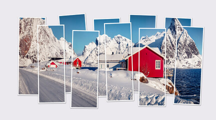 Wall Mural - the famous dutch windmills