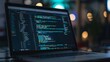 © olive.gallery - Code review process on a laptop screen  AI generated illustration