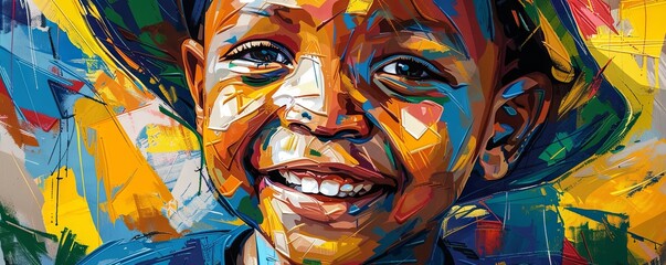 youth day south africa 16 june.art illustration