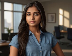 Young woman portrait