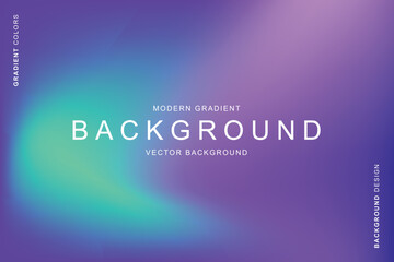 Wall Mural - Colorful modern gradient background design