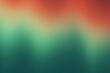 Green red gradient wave pattern background with noise texture and soft surface gritty halftone art 