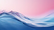 water waves on duotone blue and pink background