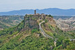 Civita di Bagnoregio, panorama della città medievale - Viterbo, Tuscia Lazio	