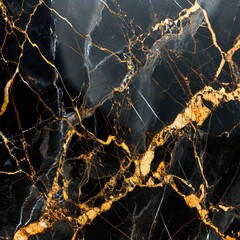 Sticker - polished marble stone texture, dark color, highlights, realism