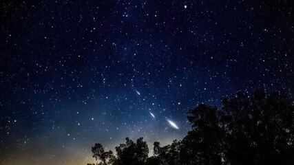 Night sky, stars and space.