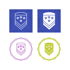 Wall Mural - Military Badge Vector Icon