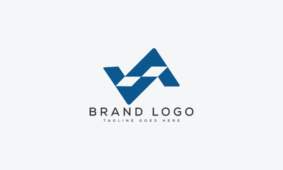 letter VA logo design vector template design for brand