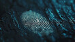 fingerprint or thumbprint on object