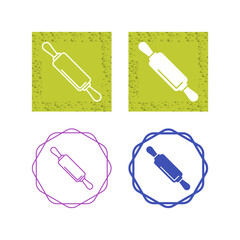 Canvas Print - Rolling Pin Vector Icon