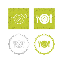 Poster - Catering Vector Icon