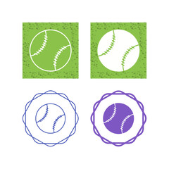 Sticker - Ball Vector Icon