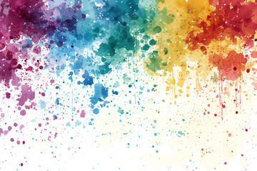 Poster - Colorful splash background 