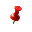 © shital - a red push pin isolated on transparent background. png