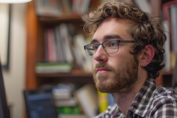 computer programmers work with computers to develop new software programs.