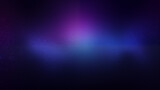 Fototapeta Kosmos - Fond texturé, effet galaxie, univers, cosmos. Couleurs bleu violet et noir, aurore boréale. Effet texture étoilé, brillant et flou. Conception et création graphique, bannière.