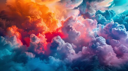 A colorful explosion of ideas in a brainstorming session for app development