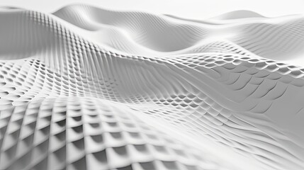 Fototapete - Minimalist 3D background with geometric patterns, Sleek 3D backdrop adorned with minimalist geometric patterns.