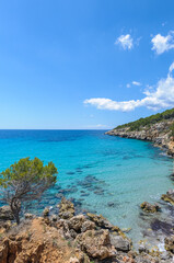 Binigaus Beach in Menorca Island, Spain