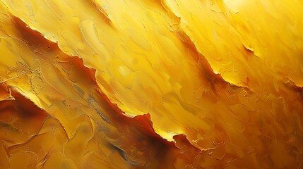 Aufkleber - Yellow abstract background with abstract shapes