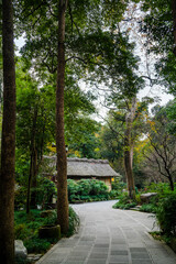 Canvas Print - Du Fu Thatched Cottaged, China