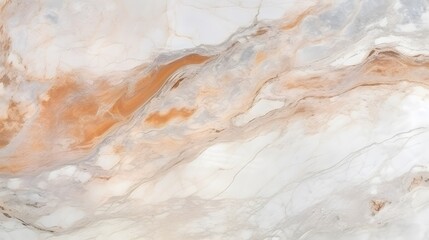 Poster - white and beige marble background