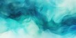 Teal watercolor abstract background