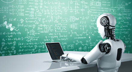 Software development programming on computer screen for modish application and program coding