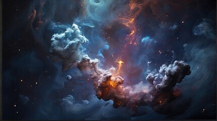 abstract smoke background
