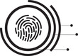© Yakub Dhali - illustration of fingerprint vector icon