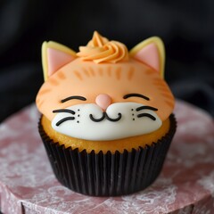 Sticker - Cupcake with sweet cream