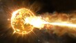 Intricate 3D model pulsates with the raw power of a young star