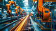 Industrial automation robots for automation production lines, automatic robots arms for manufacturing machines, industrial automation machines 