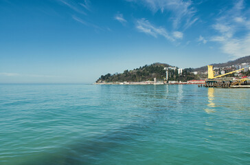 Canvas Print - view of the bay