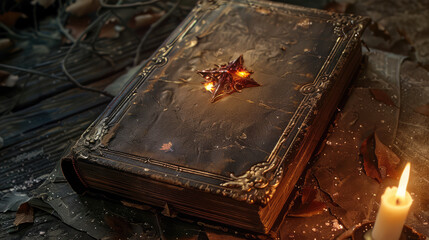 Grimoire arcana for enhancing magical abilities and skills