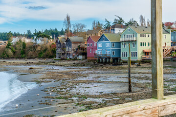 Canvas Print - Coupeville Shoreline Scene 4