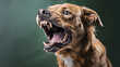 Aggressive barking dog