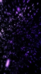 Wall Mural - vertical purple and pink light rays background 4k loop features purple and pink hued light rays shoo