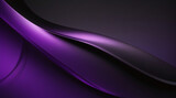 Fototapeta  - Moderner einfacher dunkelvioletter abstrakter Hintergrund für breites Banner. Lila polygonaler abstrakter Hintergrund. geometrische Illustration mit Farbverlauf. Hintergrundtexturdesign für Poster.