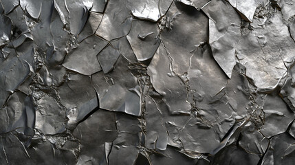 Abstract Metallic Surface - Textured Gray Industrial Background