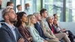 © ERiK - Participants of business conference listening to speaker