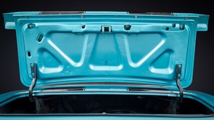 Canvas Print - Trunk lid of a car