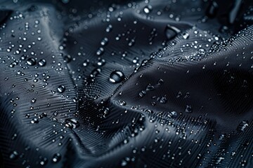 Waterproof clothing with water resistant coating