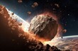 Meteorite falls to Earth