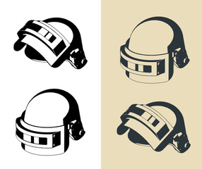 Wall Mural - Special forces soldier helmet