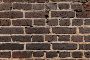 Brick wall fragment from Fort Sumpter in Charleston South Carolina. Enslaved people fingerprints can be observed in some of the bricks.