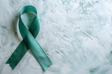 Wall Mural - A ribbon with the word awareness written on it